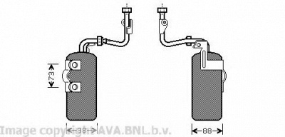 AVA QUALITY COOLING vod126 -  Осушитель, кондиционер